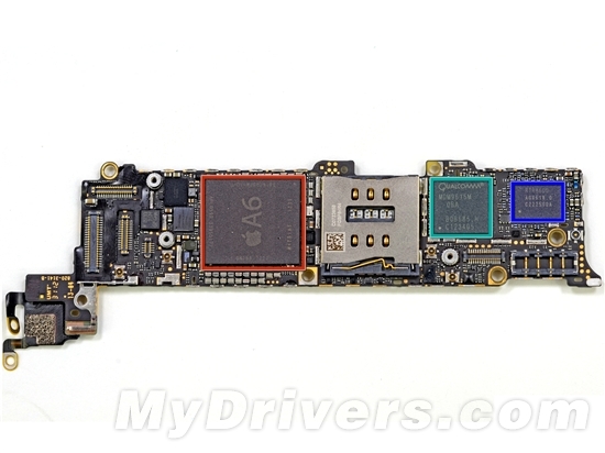 苹果a6拆解揭秘双核cpu三核gpu1gbram