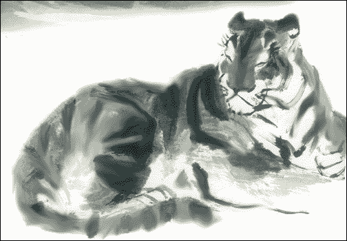 精美动态国画二