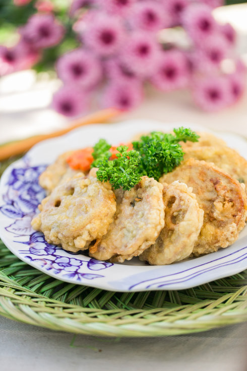 百家千宴武汉金牌藕夹四个关键确保外酥内脆透而不漏