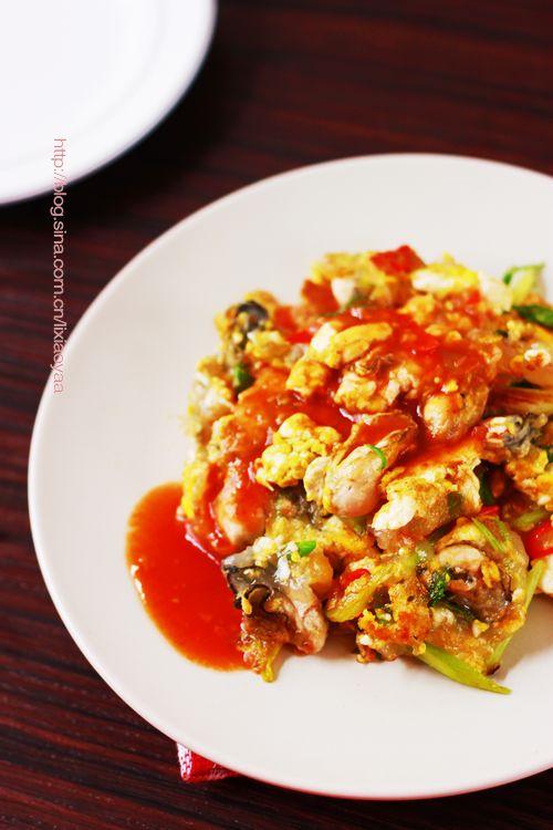 风靡台湾的人气小吃蚵仔煎