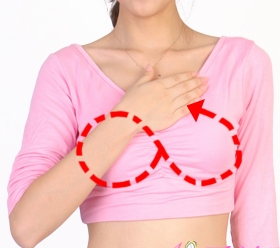 [图示]乳房健康护理按摩,让你胸部丰满坚挺,远离乳腺增生等疾病