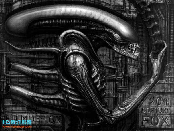 是汉斯·鲁道夫·吉格尔!他也是科幻怪兽《异形》之父!