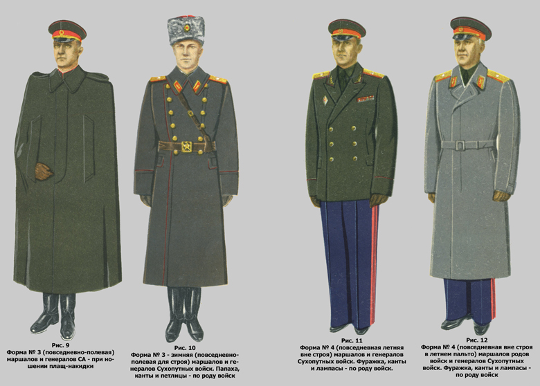 苏联军服图册图片