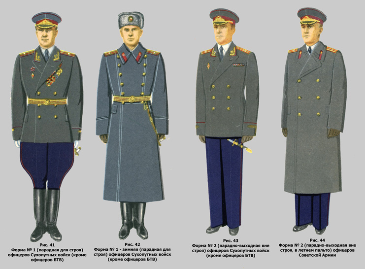 苏联武装力量军人的着装——1955年(本章更新完毕) - 苏联画廊 - 苏联