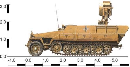 92mm mg34机枪sdkfz 253 半履带装甲车