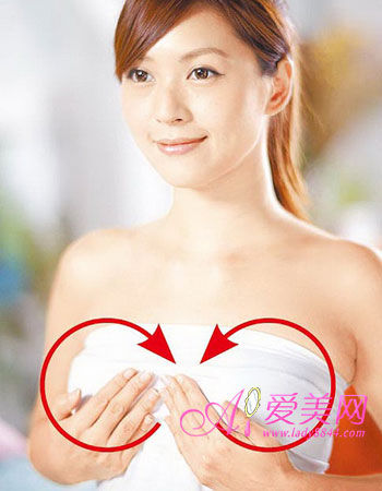 丰胸按摩操 击败副乳提升胸型 塑美胸