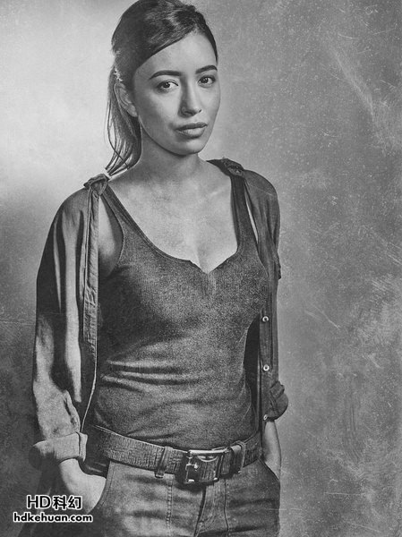 行尸走肉第六季黑白角色海报欣赏