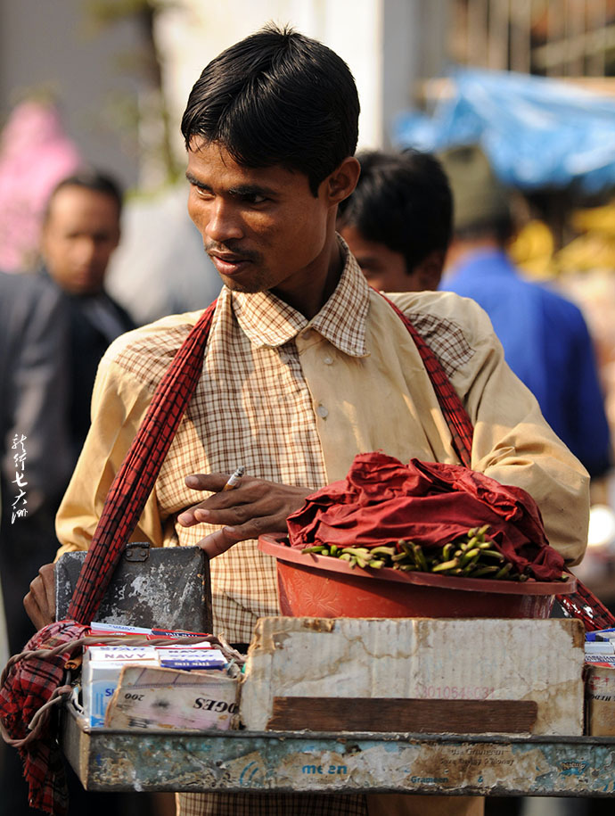 孟加拉国速写达卡市井百态