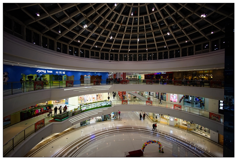 云龙万达广场之夜