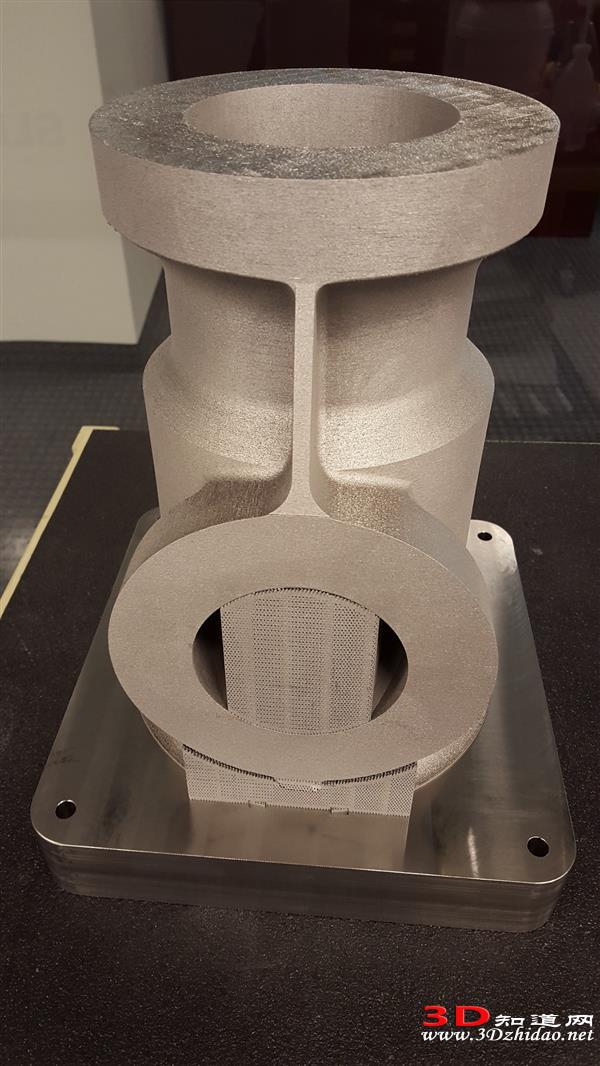 工业级3d打印机生产商slmsolutions3d打印出最大钛金属部件