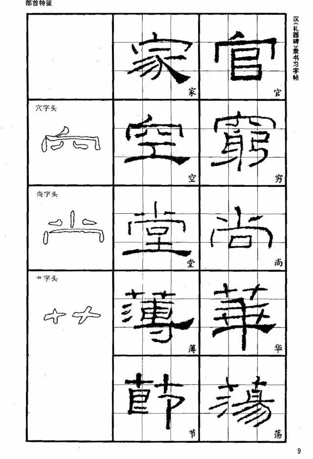 書法教材:隸書臨帖,值得收藏