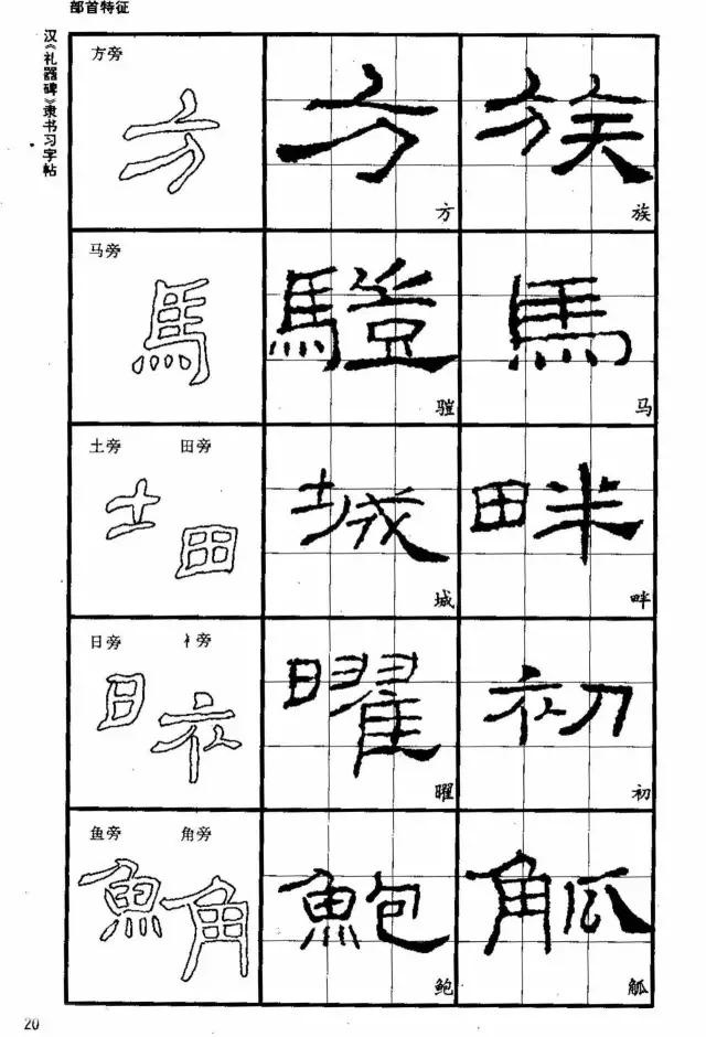 書法教材:隸書臨帖,值得收藏