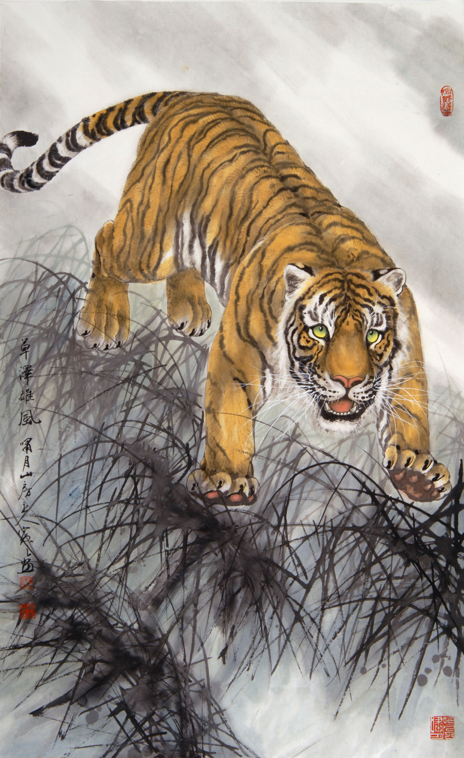 136cm)王寅之,1958年生于南京,江苏省国画院特聘画家,江苏美协会员