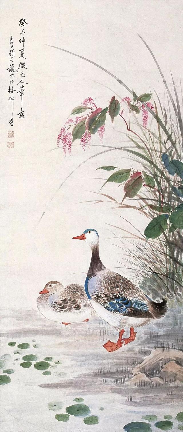 颜伯龙陈滞冬国画作品