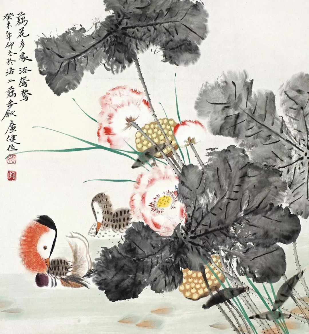 贾广健工笔花鸟100幅