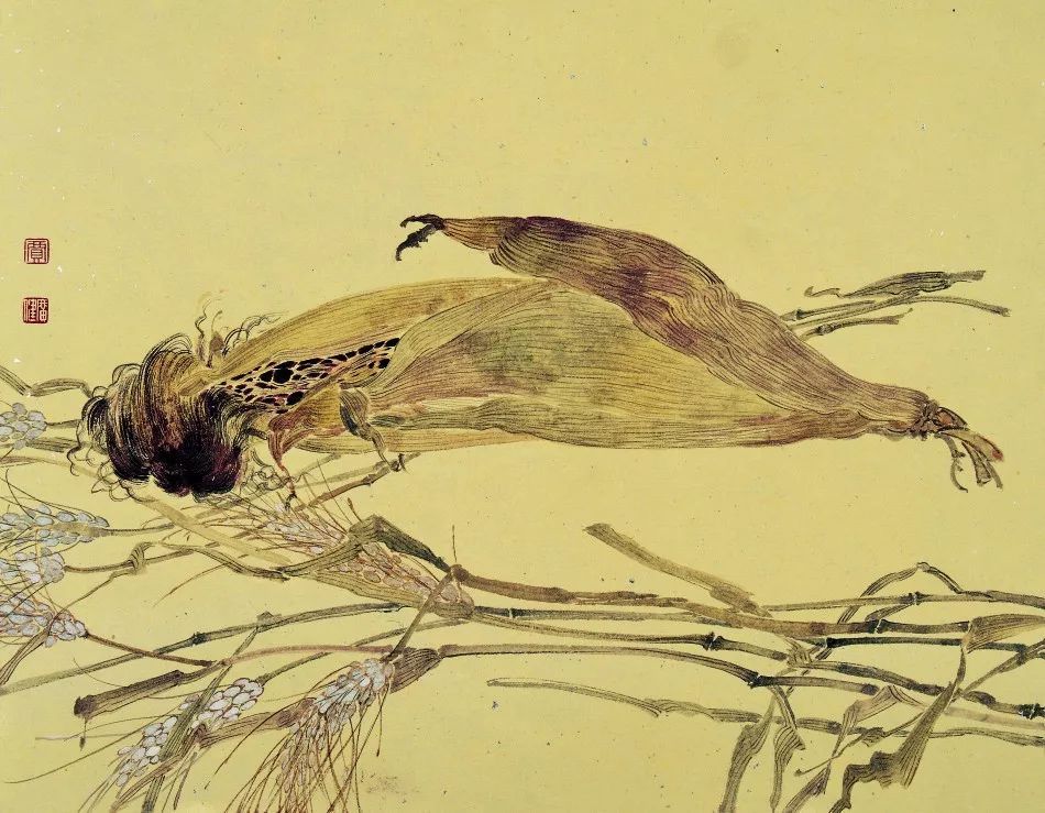 贾广健工笔花鸟100幅