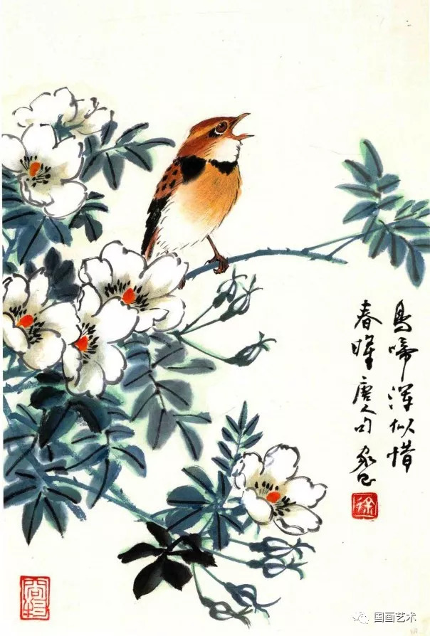 写意花鸟参考:徐家昌百鸟百花画集(2)