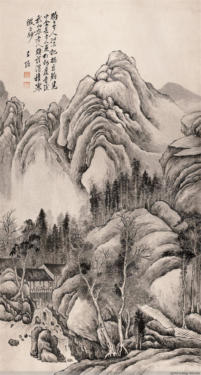 国画清代王玖作品精选集