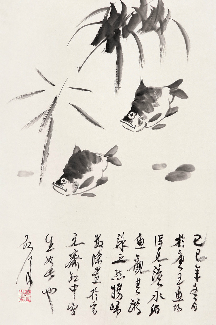 魏启后 墨竹花鸟作品选