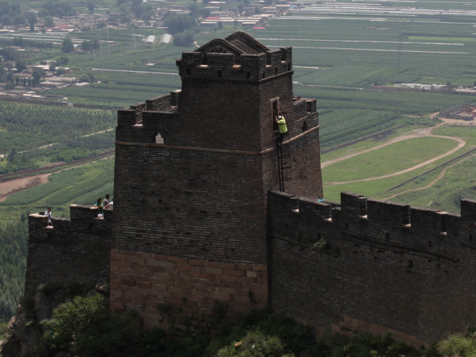 角山长城沿河口敌台洪水口敌台