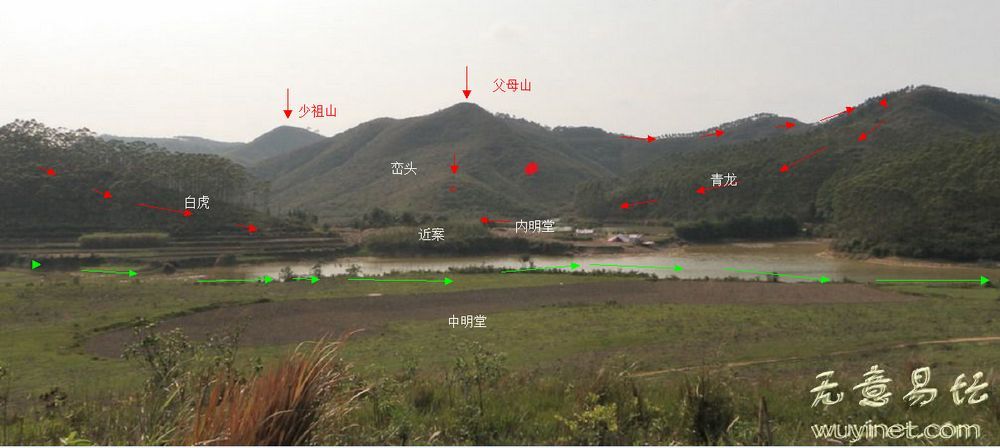 [转载]阴宅风水:"犀牛望月"之穴欣赏