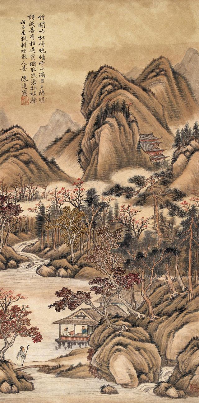 陈达-山水画作品集萃欣赏