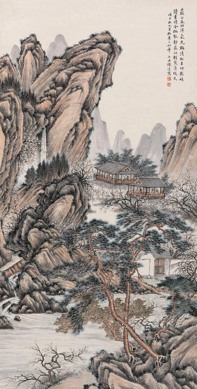 陈达-山水画作品集萃欣赏