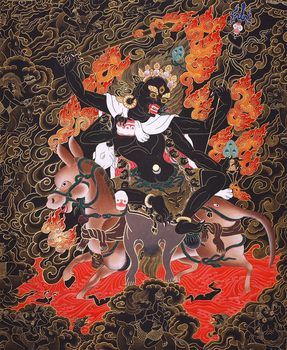 吉祥天母四种悉地之请求