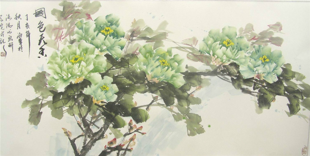 名家写意花鸟之牡丹5