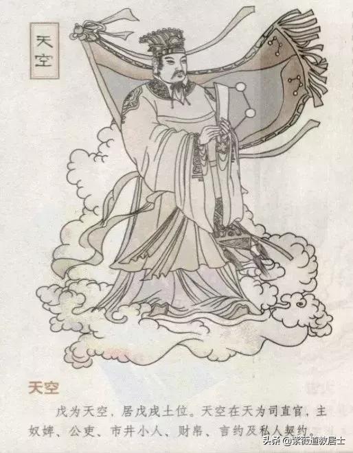 戊一一天空戊——勾陈丁——螣蛇丙——朱雀乙——六合甲——青龙十