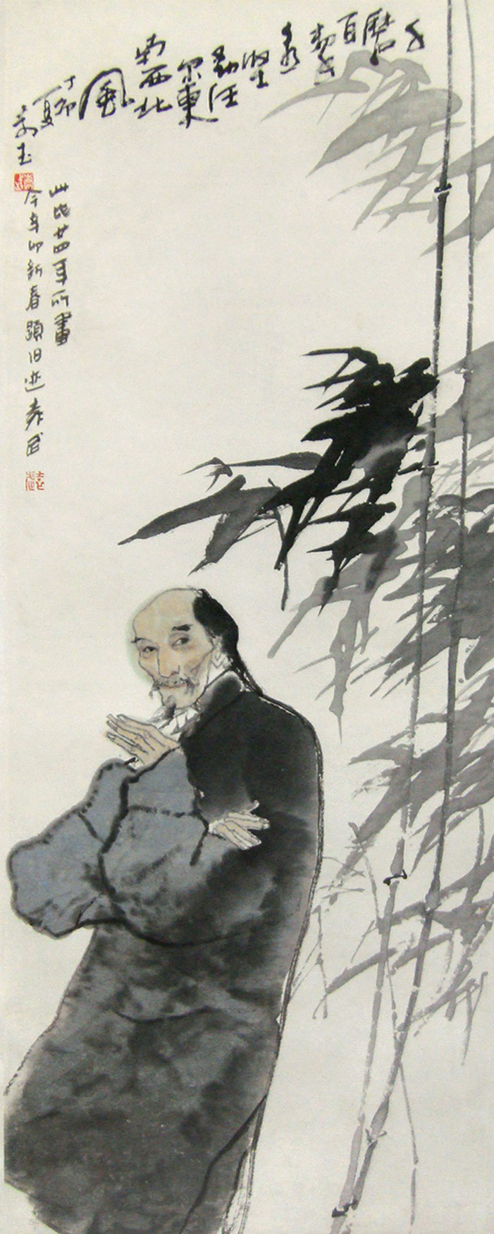 袁武,解放军艺术学院国画系教授,著名人物画家.