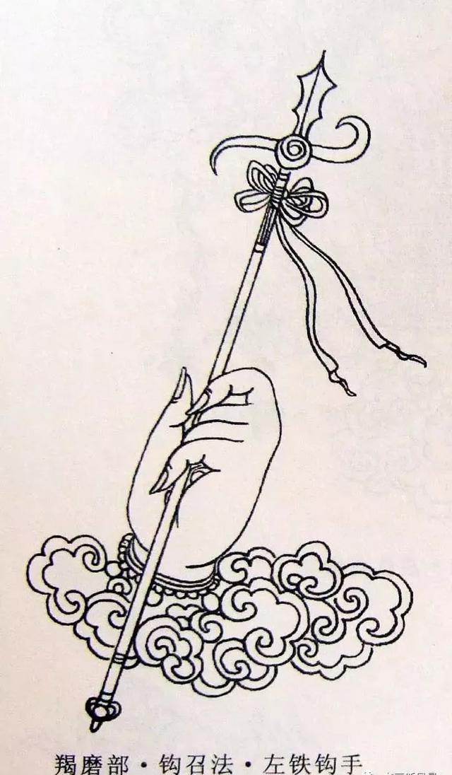 观音线描四十二手印!难得有缘一见