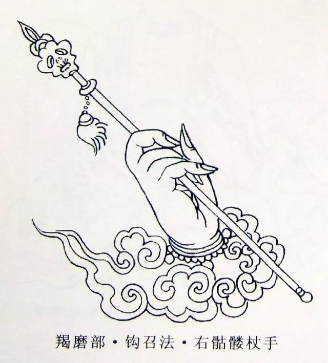 观音线描四十二手印!难得有缘一见