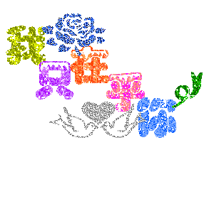 gif素材一组聊天不用打字的留言祝福图和闪字喜欢就拿