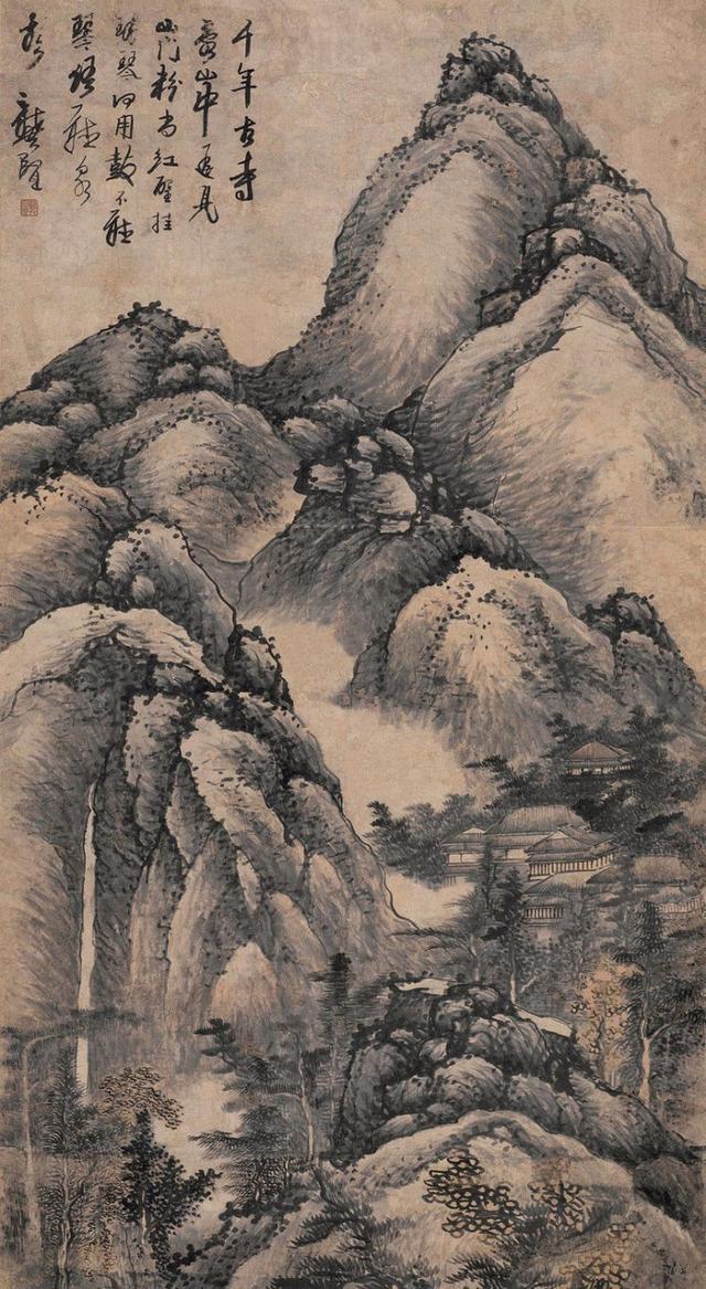 "金陵画派"领袖龚贤的作品欣赏