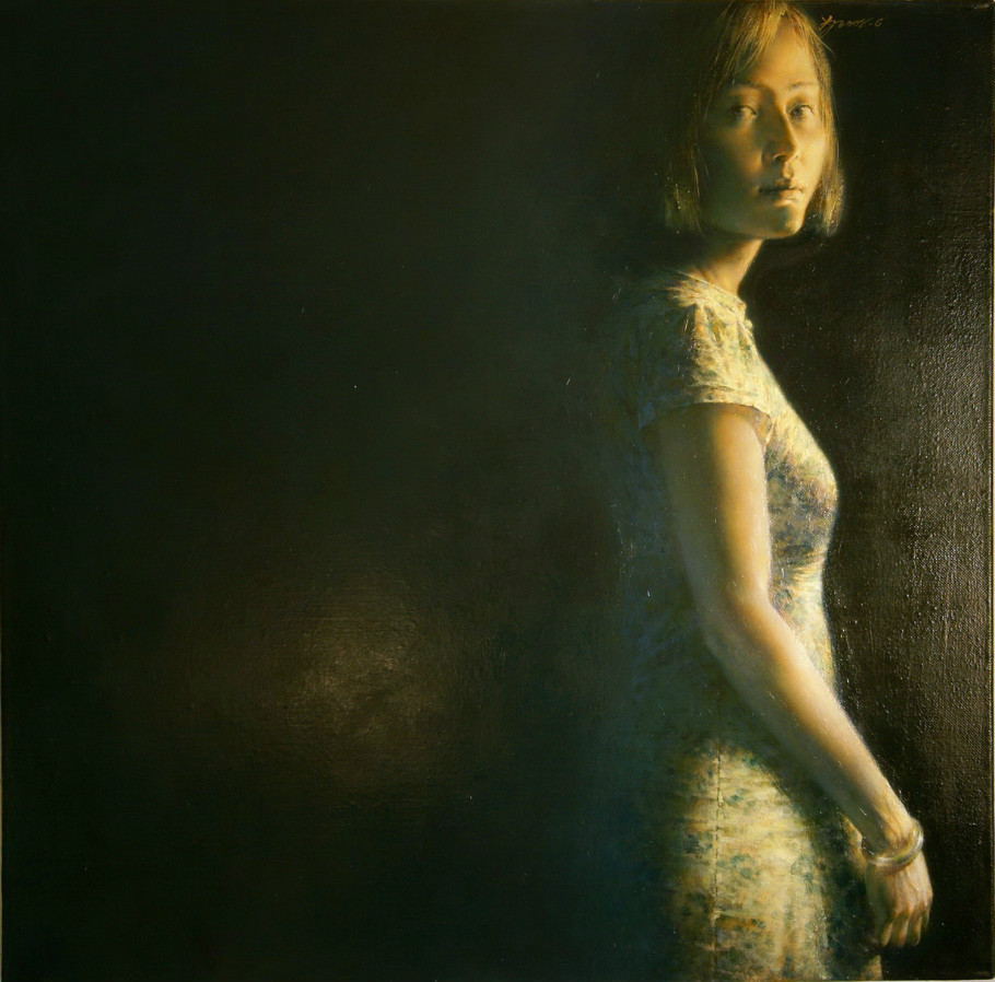 杨毅油画人物欣赏