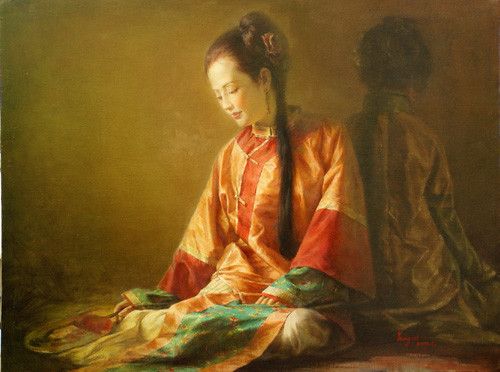 杨毅油画人物欣赏