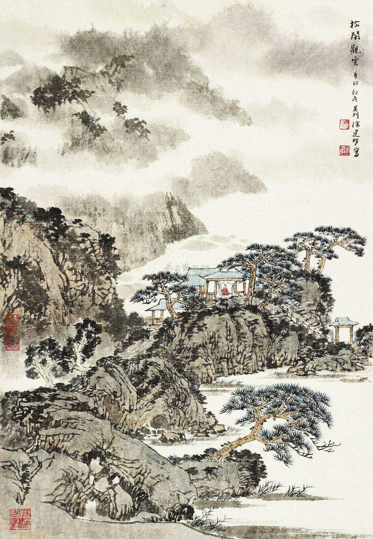 徐建明----山水作品