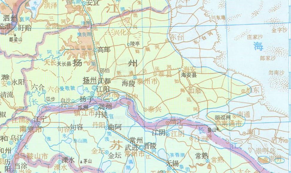 古代扬州地图图片