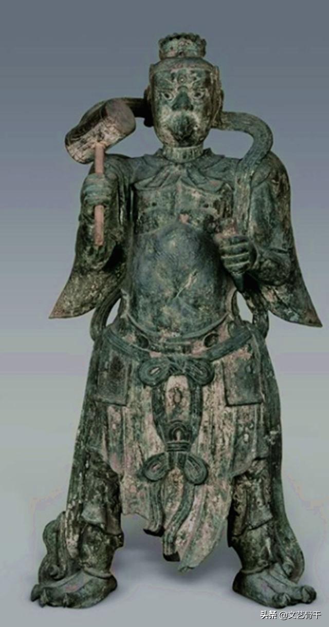 雷神,中国嘉德永乐宫雷部九天应元雷声普化天尊,明代万历,铜铸,白云观