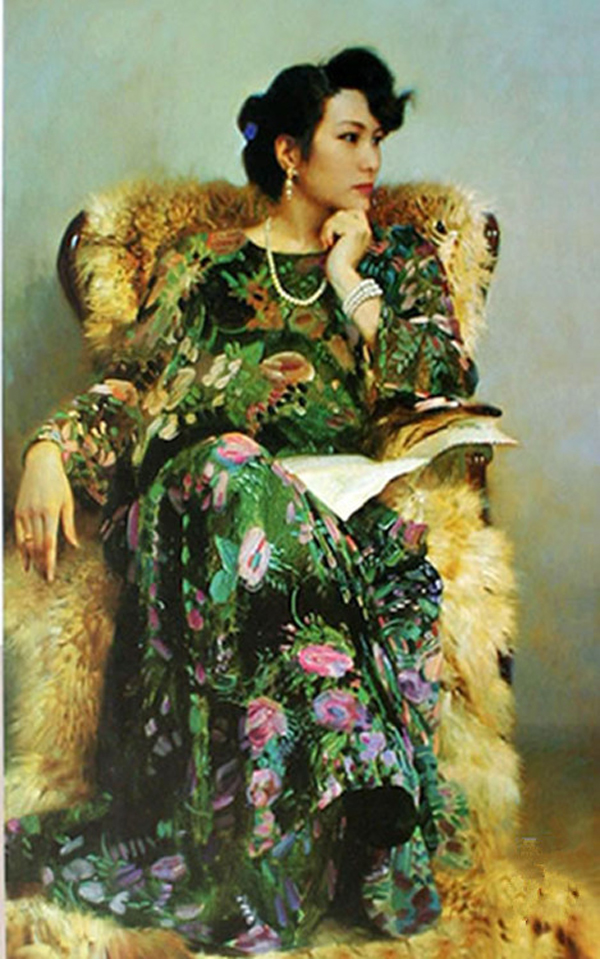 中国画家佳作大观(156)---黄中羊油画