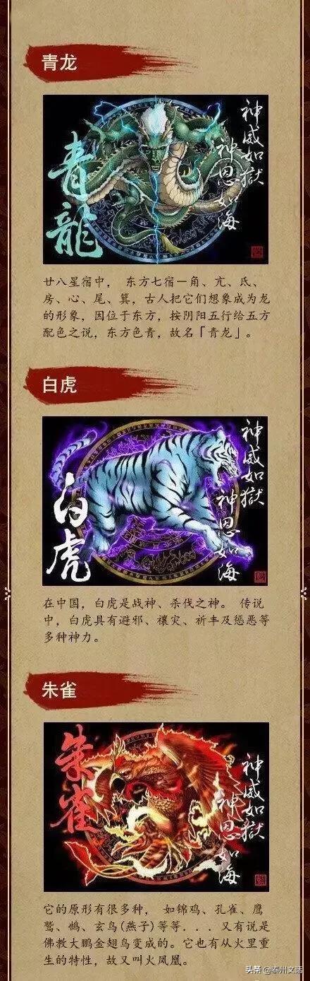 收藏!中国上古神兽大全