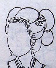 坠马髻------拨从髻------百合髻-------朝天髻------进香髻