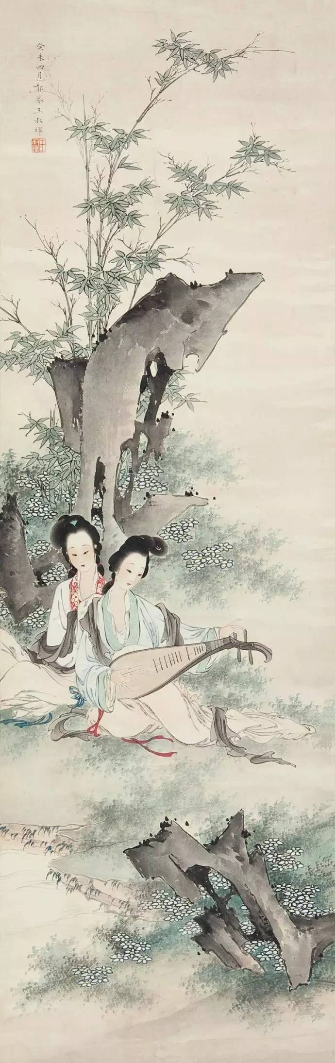 王叔晖精品工笔人物画50幅