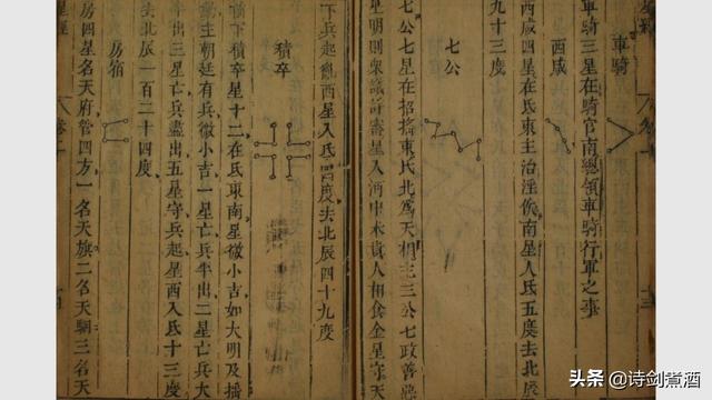 珍藏古本观星术星经仰观星斗料事如神