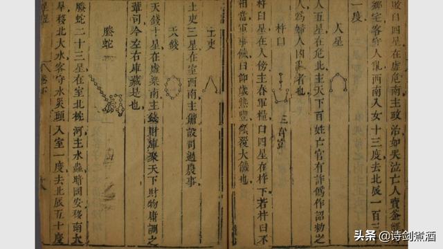 珍藏古本观星术星经仰观星斗料事如神