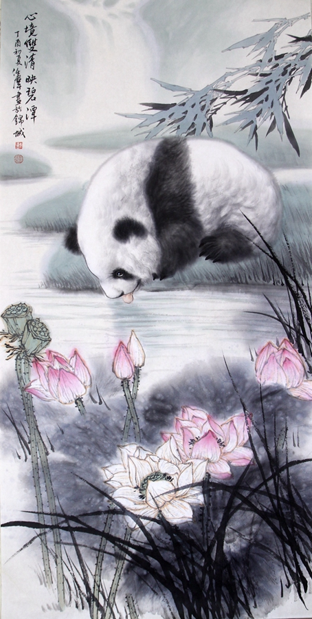 著名画家任伟的艺术探求