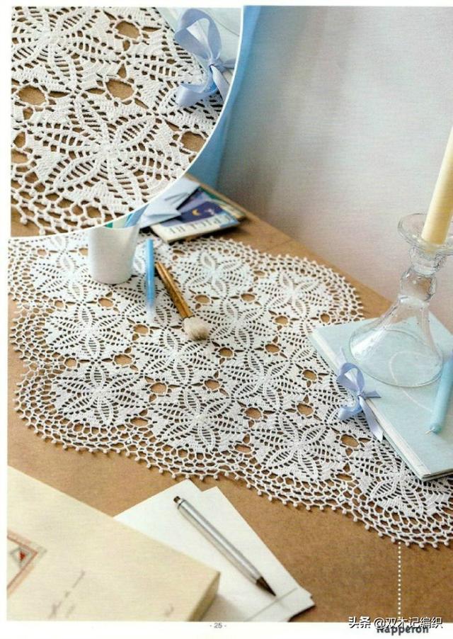 五款非常棒的单元花钩针作品及图解