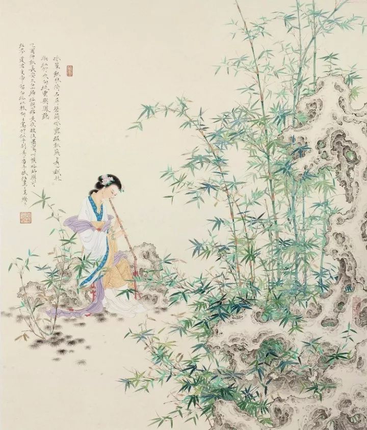 天才画家任重笔墨精良人生乐事140幅清晰大图