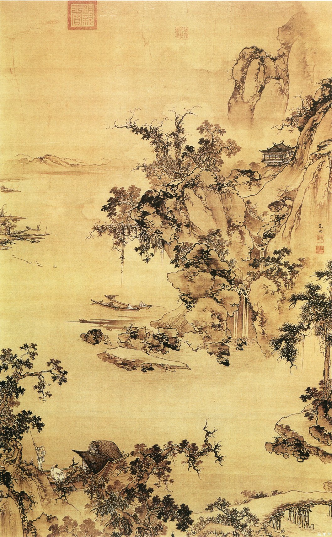 【天狼收藏】明朝画家国画山水名作(上)